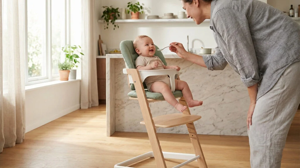 Chaise haute bébé évolutive - Le top 5 & avis pro 2025
