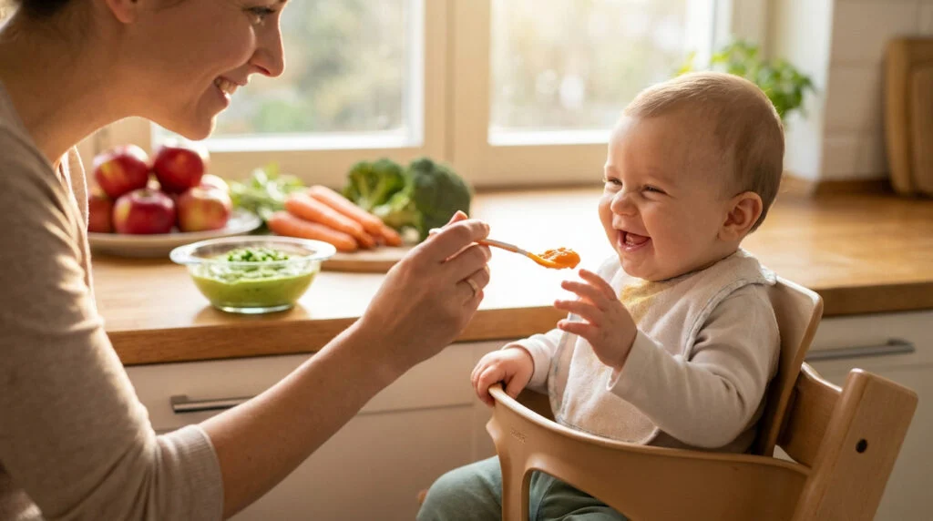 Purées bébé - guide complet & recettes maison [2026]