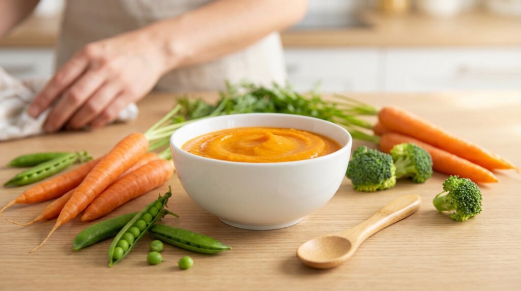 wholesome baby food preparation 3 Recettes purées bébé | le guide pro 2026 pour réussir
