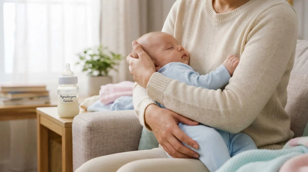 Allergie lait de vache bébé | Guide, avis & test 2026