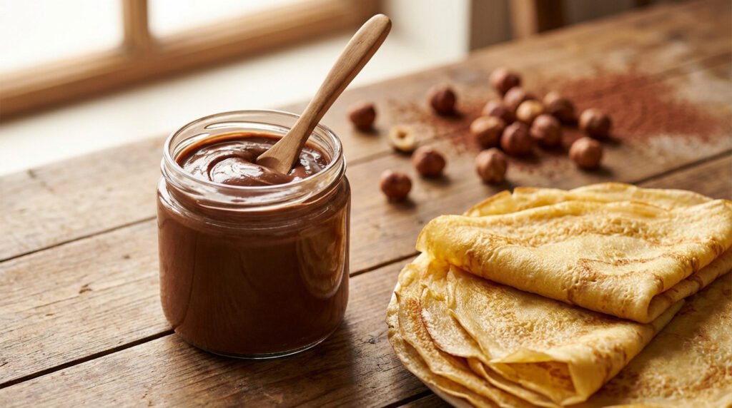 Pâte à tartiner maison | Recette saine [4 ingrédients]