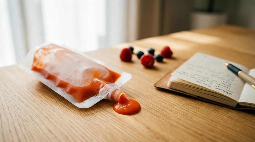 Gourde compote bébé | avis et dangers cachés [2026]