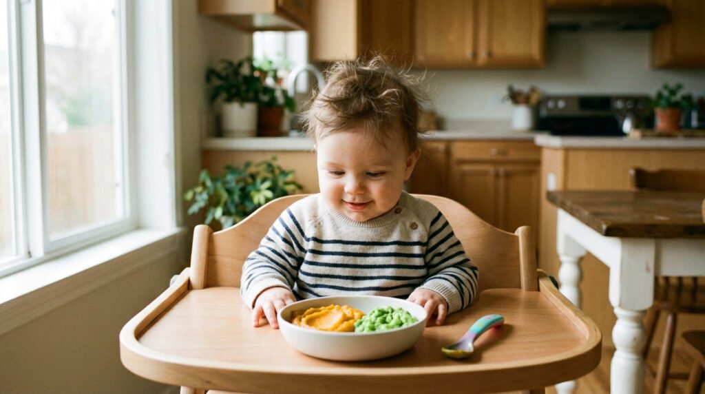 Repas bébé 8 mois | guide textures et menus, avis 2026
