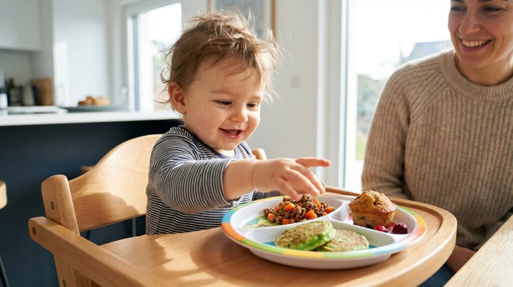 bebe decouvre son repas sain 3 Idée recette bébé 12-18 mois | Top plats et guide 2026