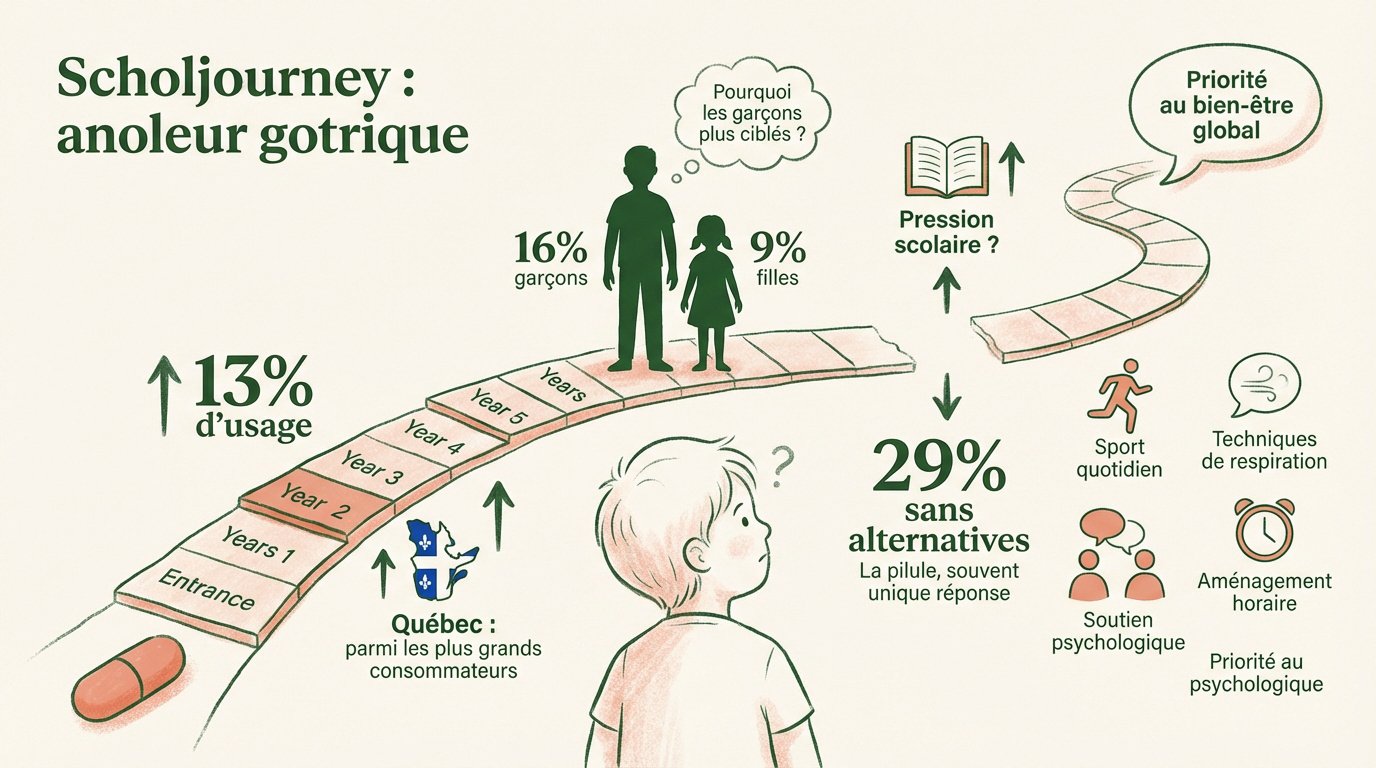 Enfant à l'école se concentrant sur son travail scolaire