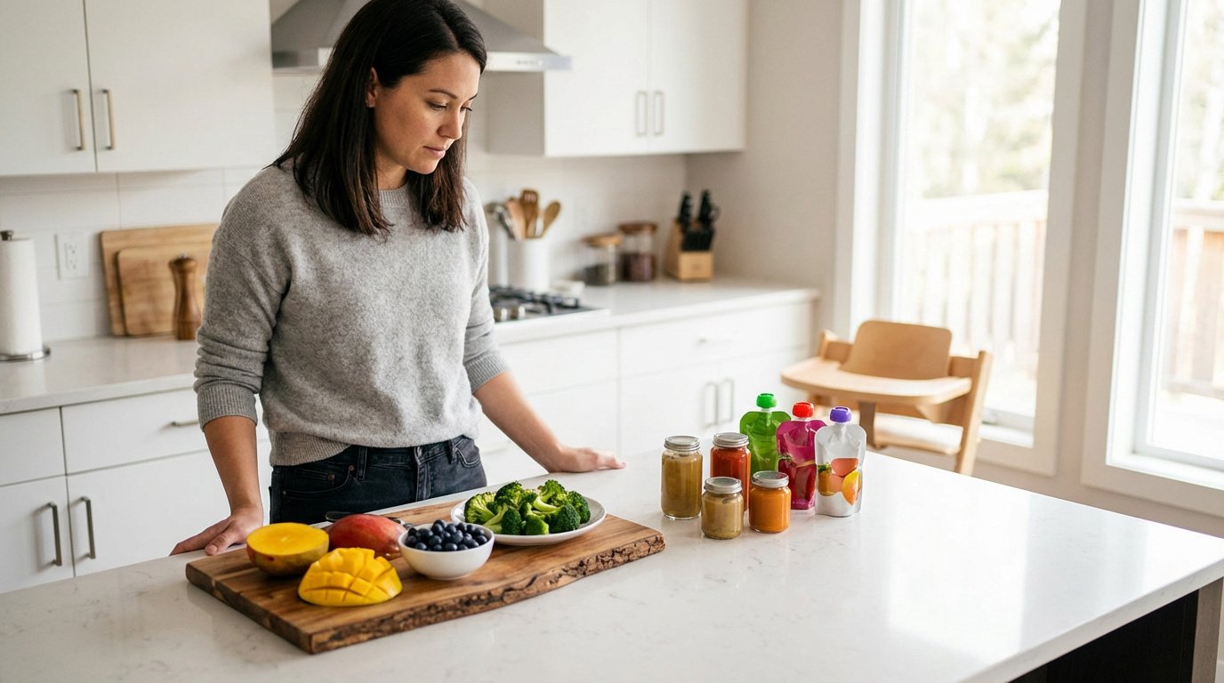 choix de nourriture pour bebe fait maison ou transforme 3 Réussir l'alimentation de bébé | Guide et avis 2026