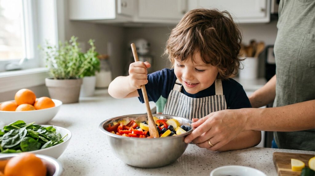 Cuisiner avec les enfants | Guide éveil et autonomie