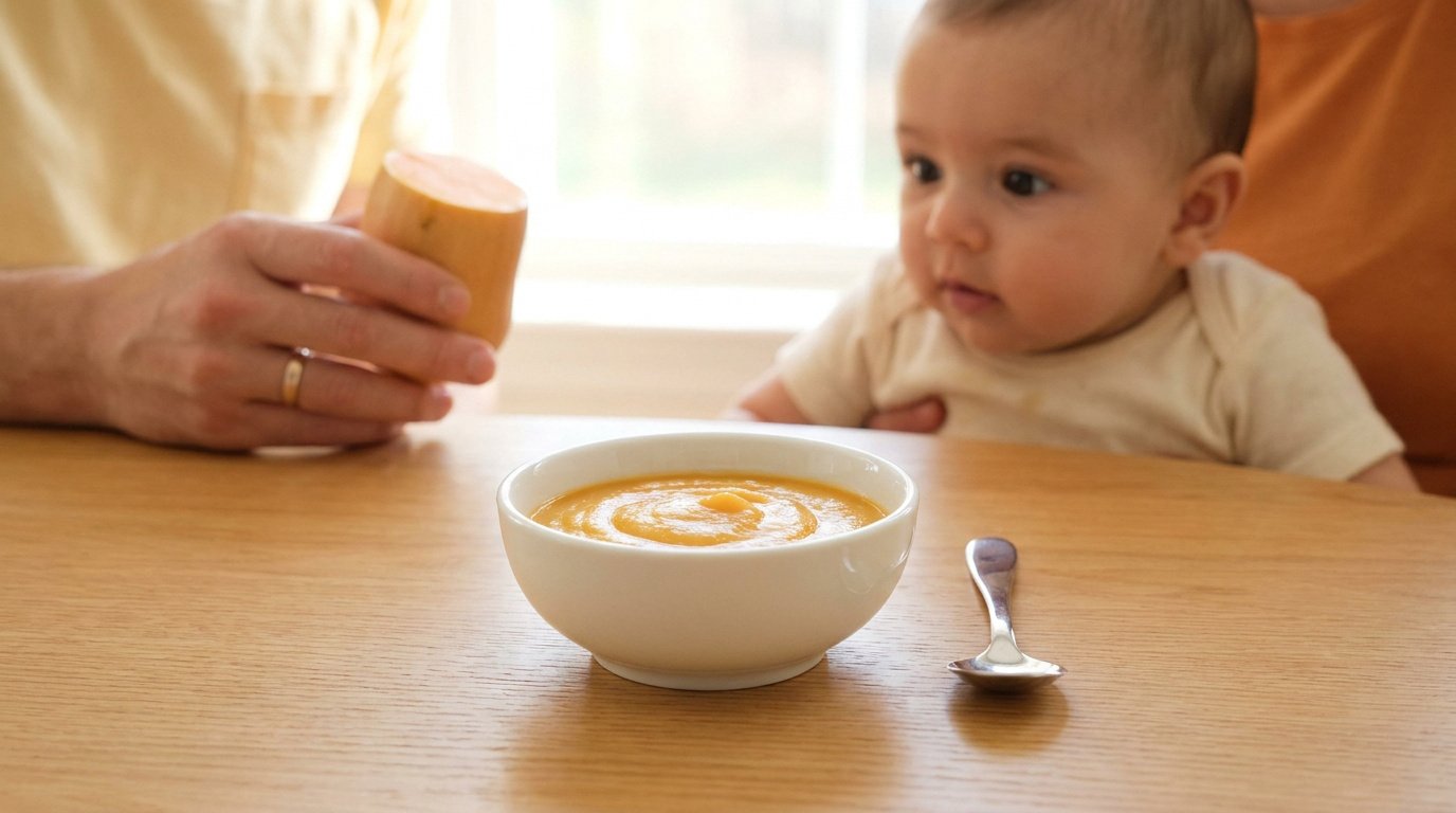 Butternut bébé 4 mois | Guide purée lisse et avis 2024