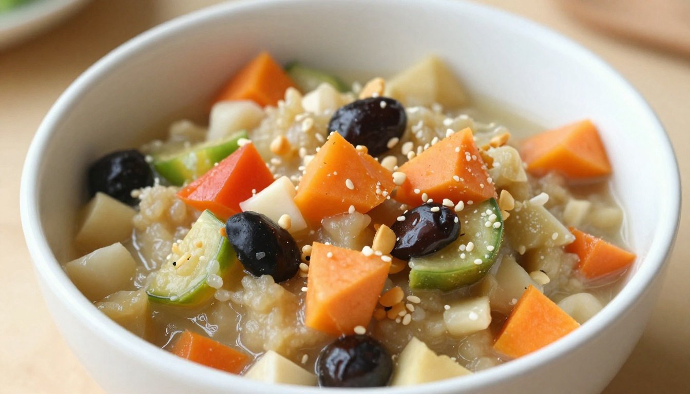 Recettes types selon l'âge et les besoins nutritionnels