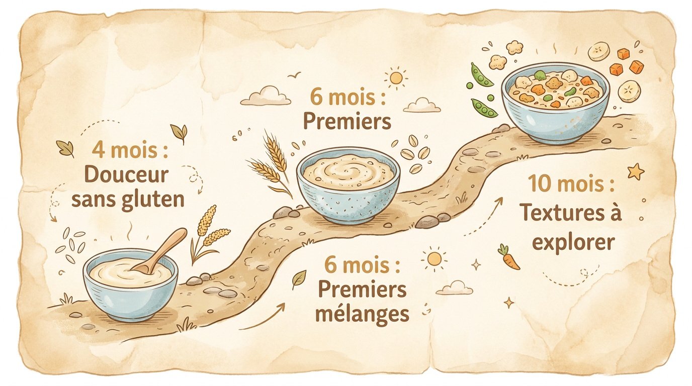 diversification alimentaire bebe etapes et ages Étapes de la diversification alimentaire de bébé selon l'âge