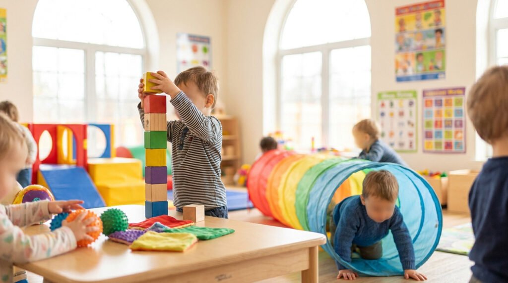 Jeux actifs en garderie | Guide de préparation école
