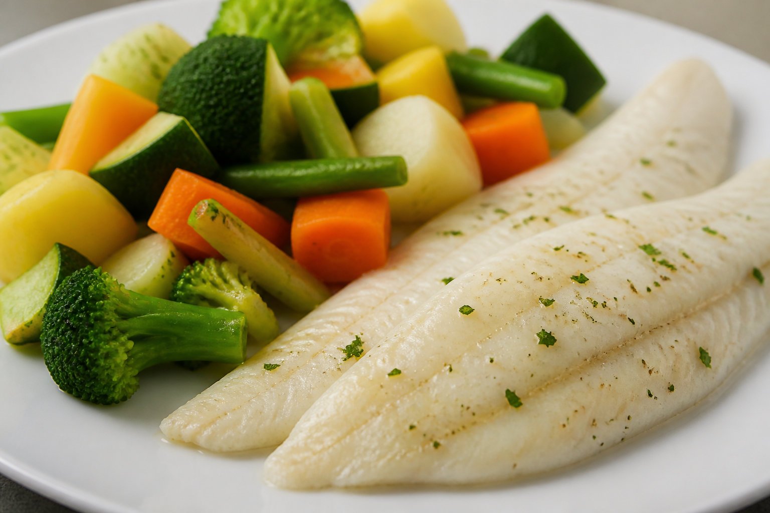filets de sole vapeur et legumes Comment varier les modes de cuisson et les garnitures ?
