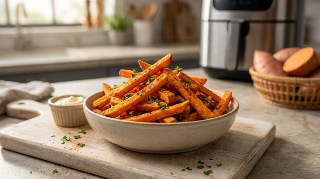 Frite patate douce | Guide cuisson croustillante 2026
