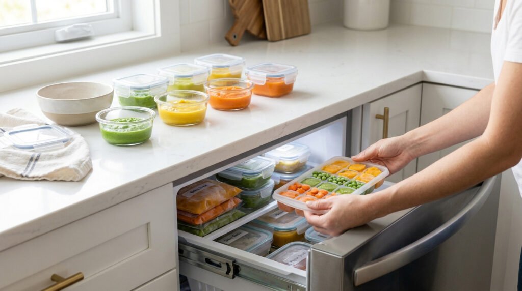 Congeler purée bébé | Guide de conservation et sécurité