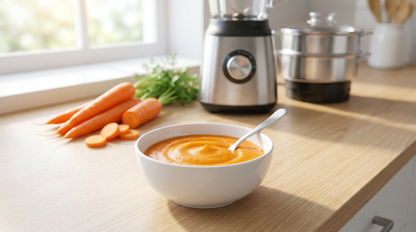 Purée carotte bébé thermomix | Guide recette 2026 vite