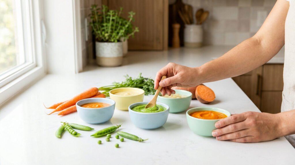 Purées bébé | Guide 2026 pour réussir le fait-maison