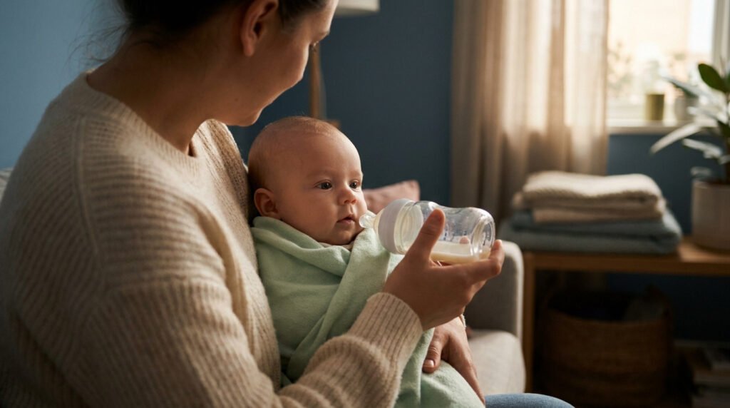 Faire accepter le biberon au bébé allaité | Guide 2024