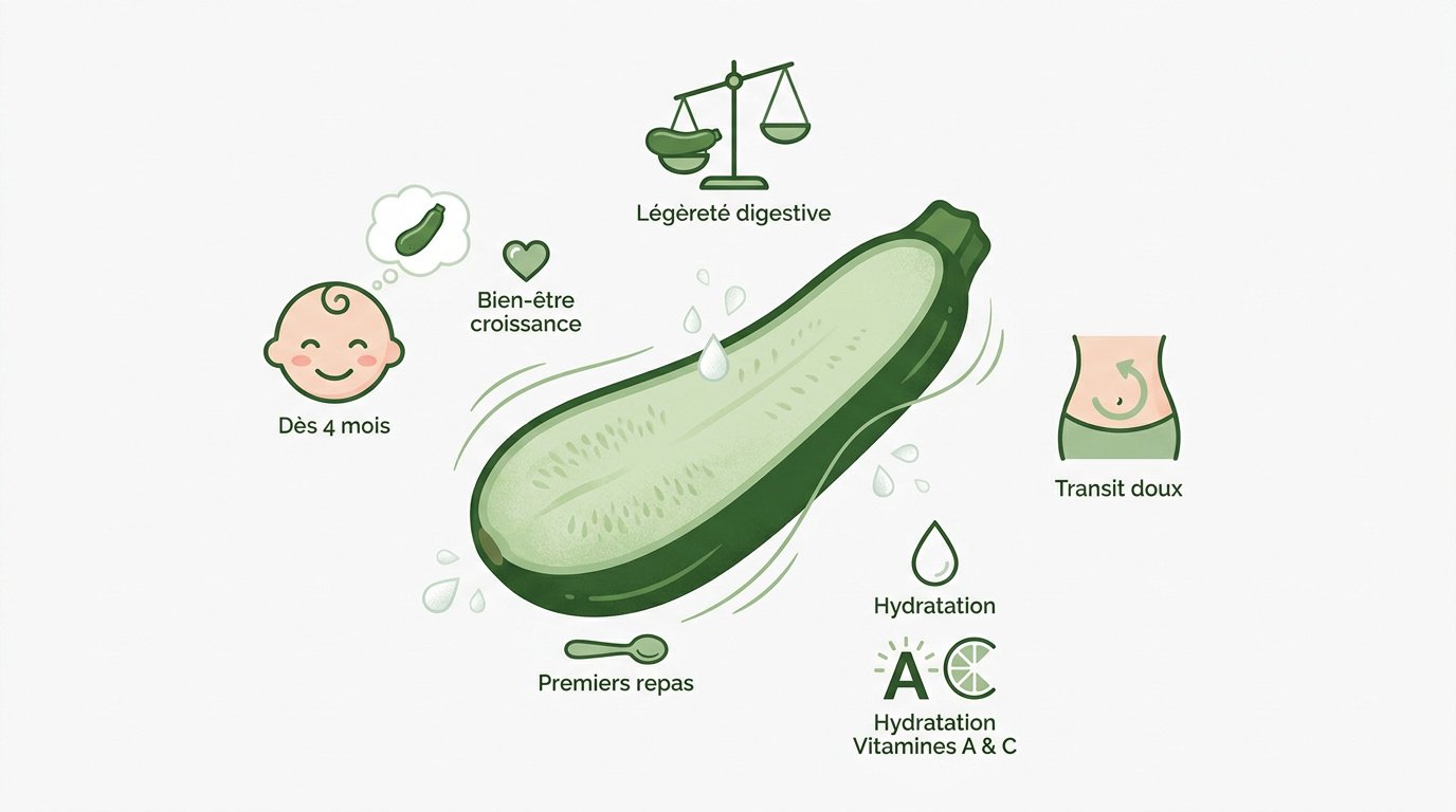 courgette ideale pour les premiers repas de bebe Purée de courgette lisse servie dans un bol pour bébé