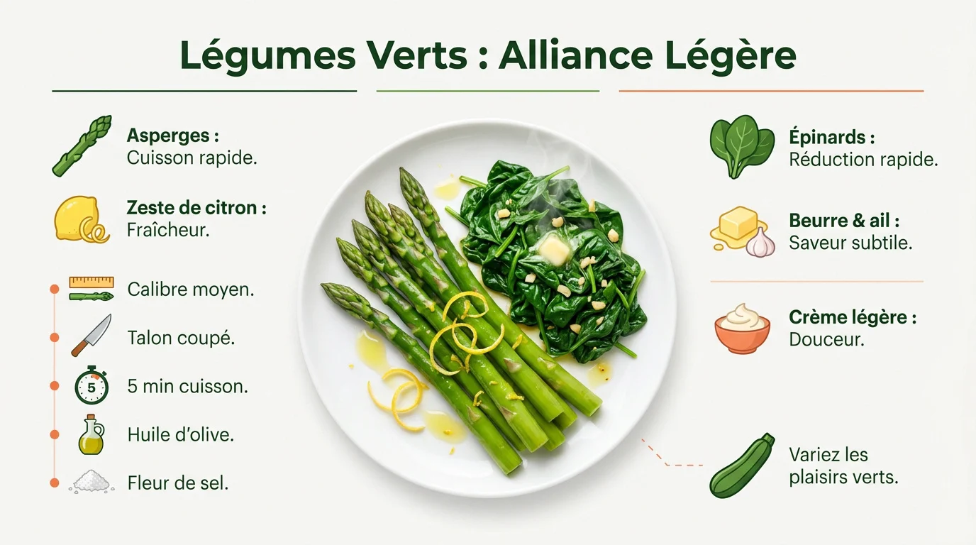 Filets de saumon grillés accompagnés d'asperges vertes et de zestes de citron