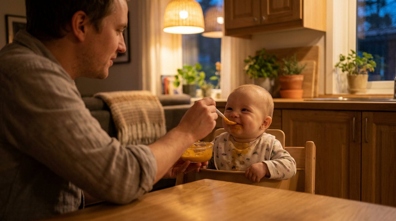 moment de tendresse repas du soir 3 À quel âge bébé mange le soir | Guide et signes 2024