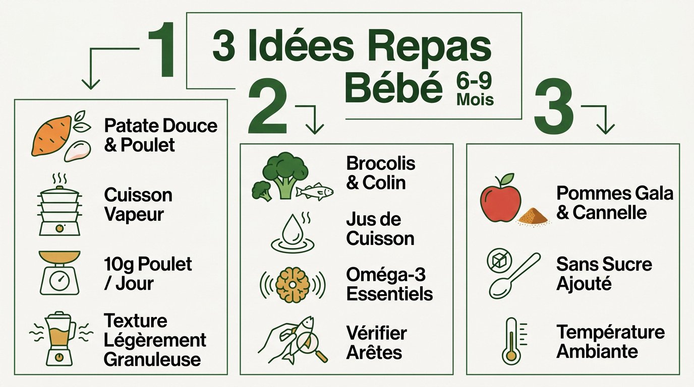 Recettes de purées maison pour bébé avec le robot Nutribaby