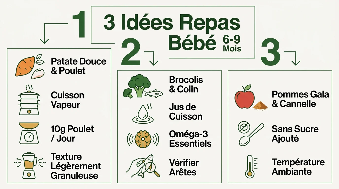 Recettes de purées maison pour bébé avec le robot Nutribaby