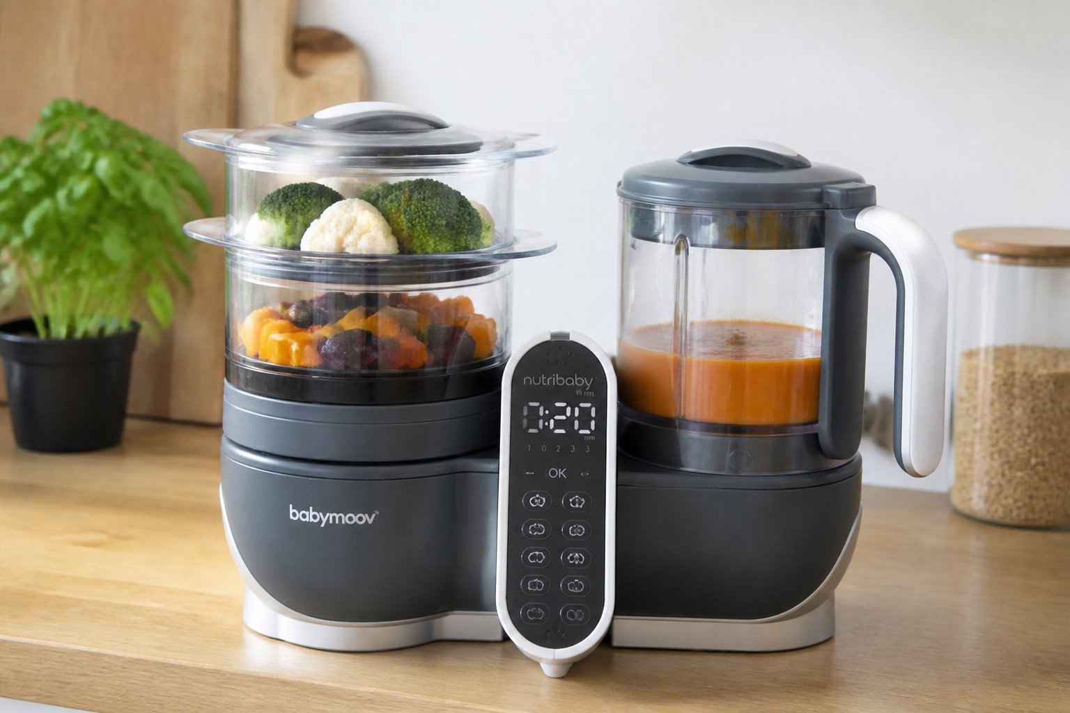 Babymoov Nutribaby(+) XL : la modularité pour cuisiner en lot