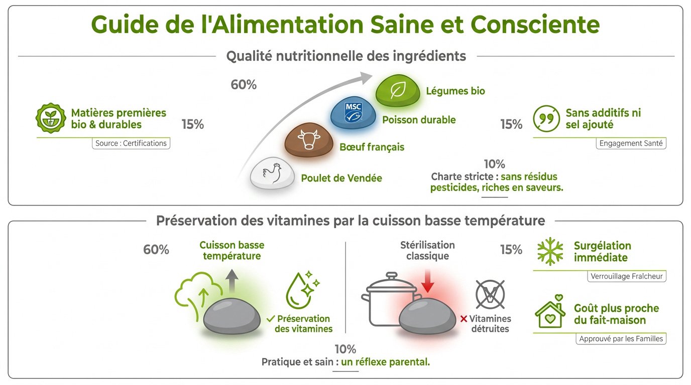 Guide de l'alimentation saine pour bébé et diversification alimentaire