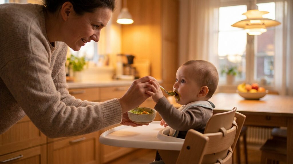 À quel âge bébé mange le soir | Guide et avis 2026