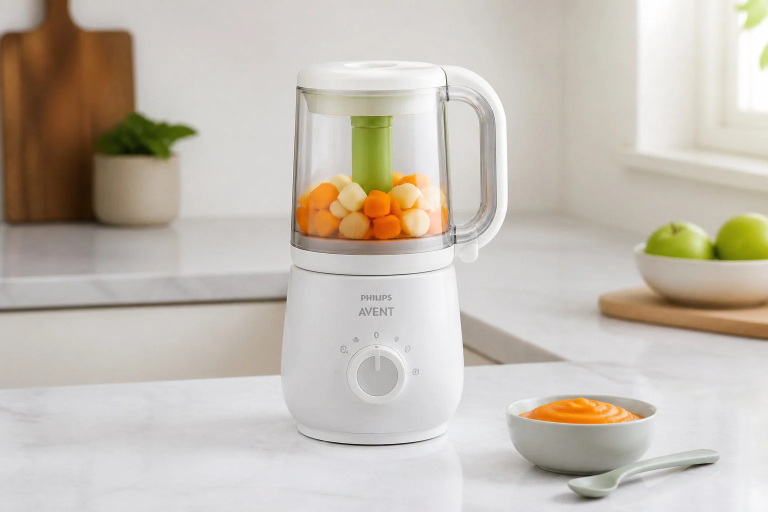 Philips Avent 4-en-1 : le choix de la compacité verticale