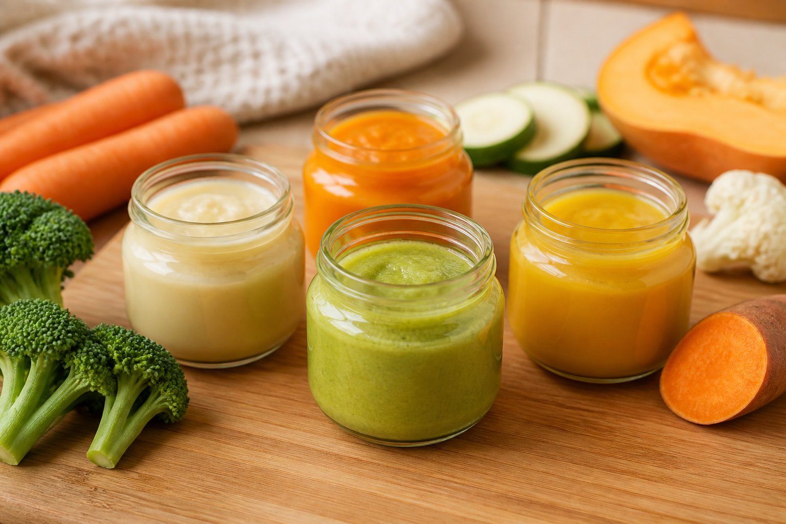 potes de pure de vegetais caseiros para bebes Variantes et astuces de conservation pour gagner du temps