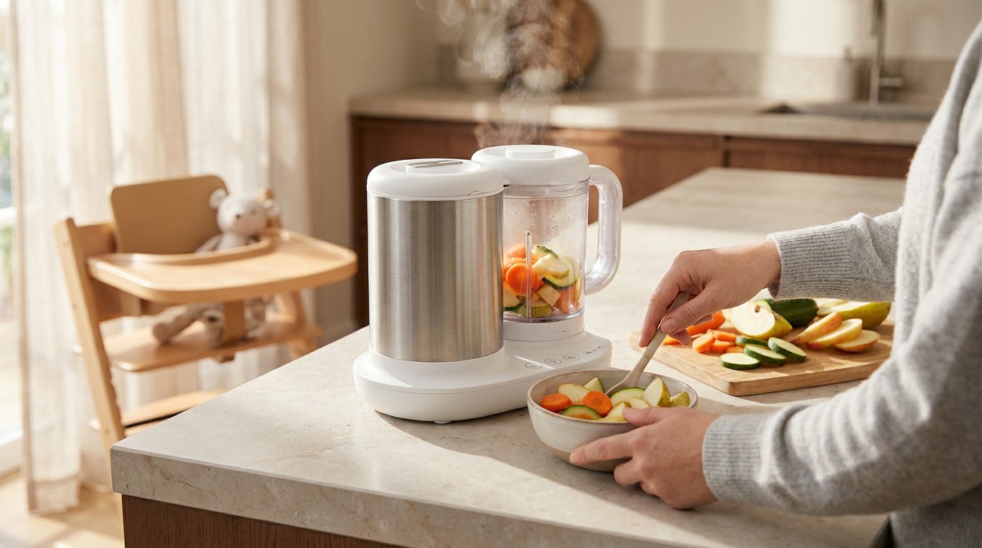 robot cuiseur bebe repas sain et rapide 3 Robot cuiseur bebe | Avis et top modèles 2026 - Guide