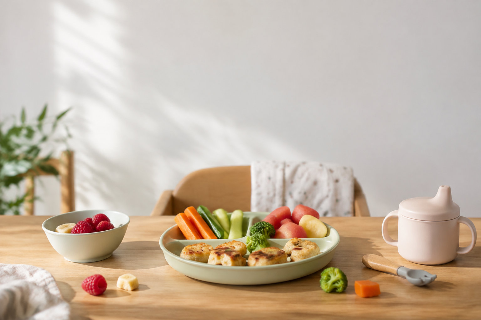 Finger food pour bébé, morceaux et recettes adaptées