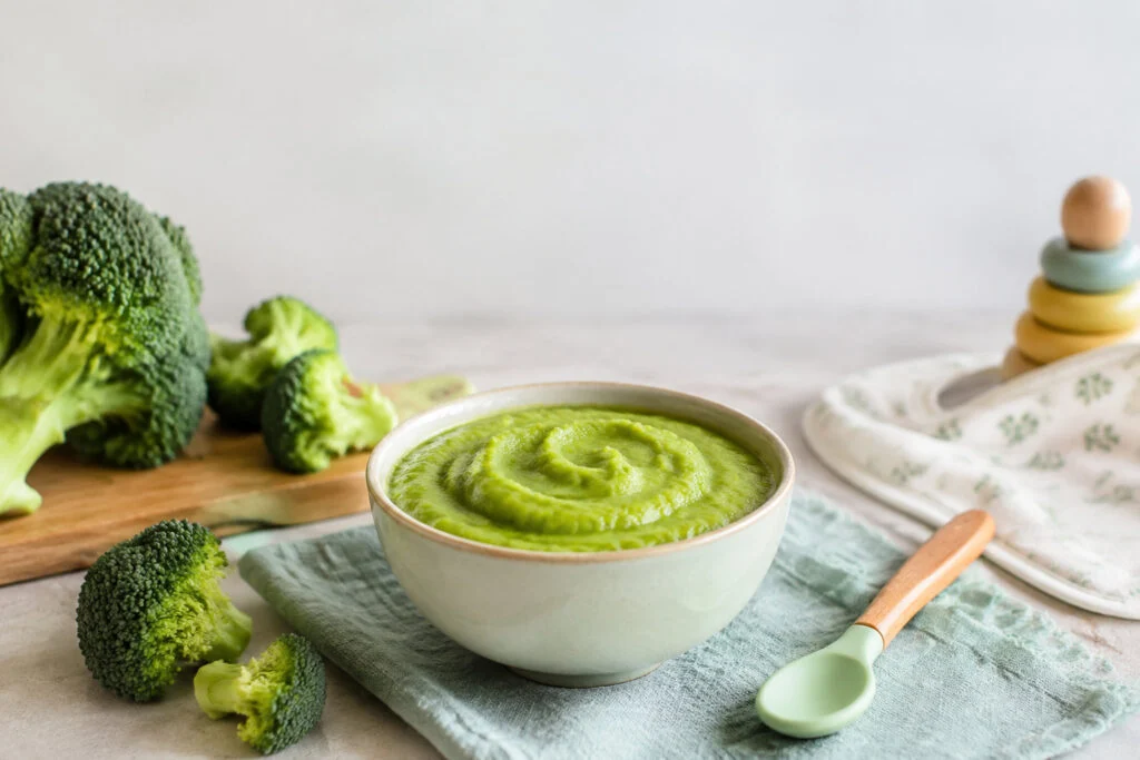 Purée de brocoli pour bébé, recette et conservation