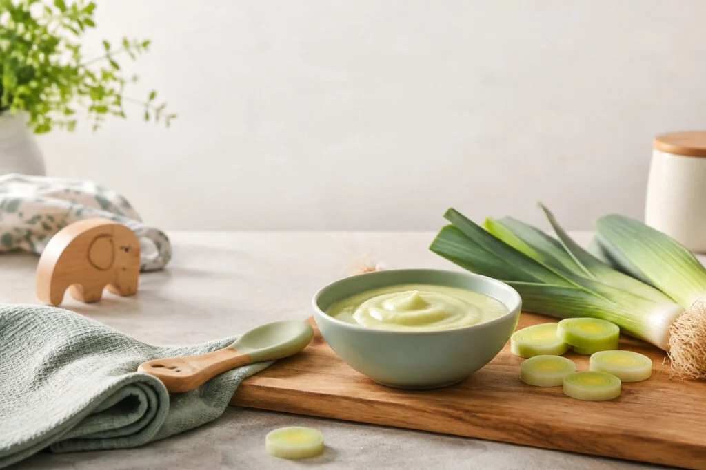 Recette bébé poireaux : une purée simple dès 6 mois