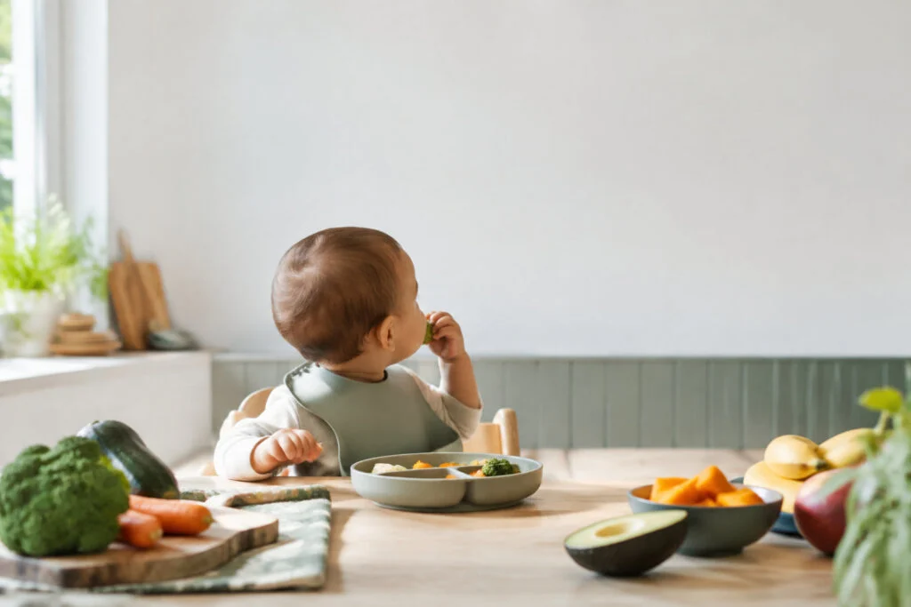 DME : comment laisser bébé manger seul en toute sécurité